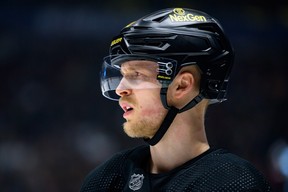 Vancouver Canucks forward Elias Pettersson has two points in five games so far in the series against the Nashville Predators.