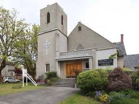 The Point Grey Presbyterian Church at West 12th and Trimble.