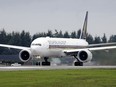 A Singapore Airlines Boeing 777-312ER is pictured in a file photo.
