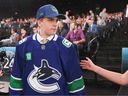 Canucks prospect Riley Patterson was the 125th pick in the 2024 NHL Draft on June 29 in Las Vegas.