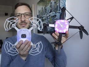 Jean-Michel Dentinger is the president of Pixel Sky Animations, which will be conducting a drone light show at this year's Dragon Boat Festival on Saturday.