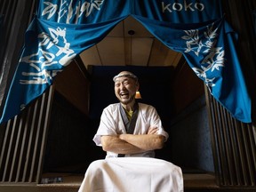 Kuni Shimamura, owner/chef at Koko Japanese restaurant in East Vancouver.