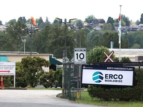 Burnaby-headquartered Hydrogen Technologies and Energy Corp. (HTEC) completed a deal with chemical producer Erco Worldwide to buy that company's site just east of the Iron Workers Memorial Bridge in North Vancouver.