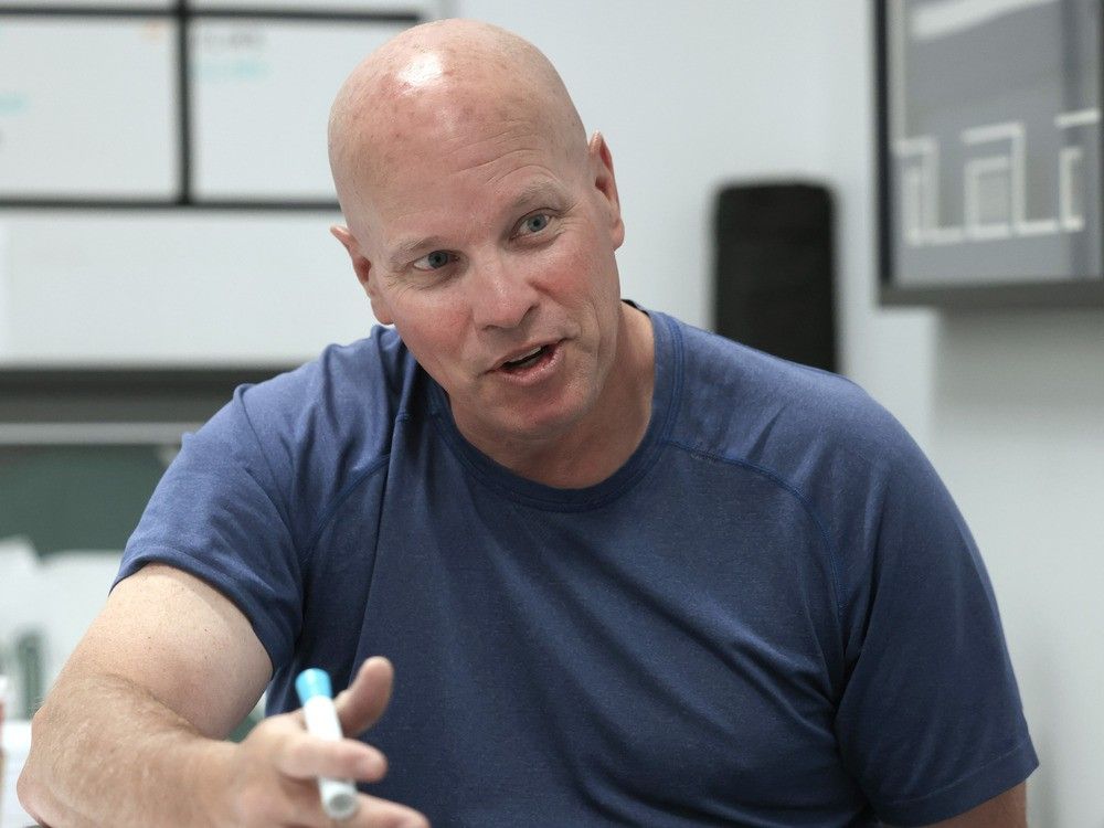 Ian Gallagher of the Delta Hockey Academy.