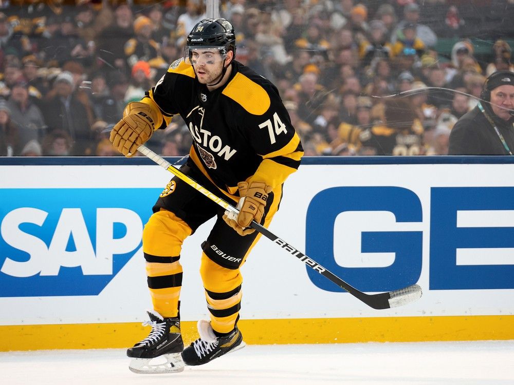 Big winger Jake DeBrusk can play with speed, put up points and play with an edge. He'll be a good fit with Elias Pettersson.