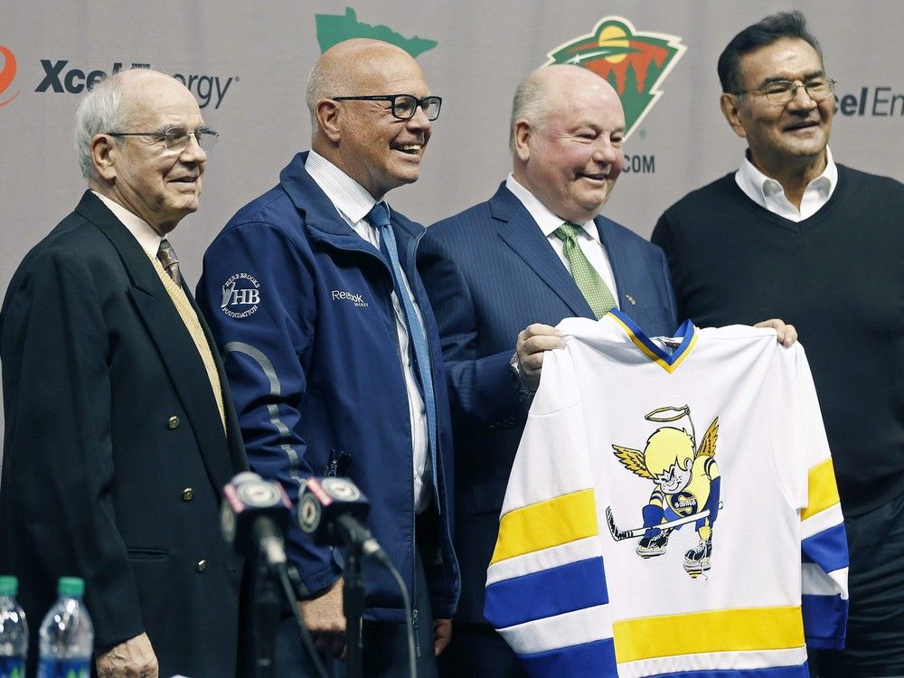 Ted Hampson and Bruce Boudreau