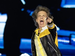 The Rolling Stones perform at Rogers Arena in Vancouver on July 5, 2024.
