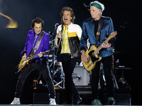 The Rolling Stones perform at Rogers Arena in Vancouver, BC, July 5, 2024.