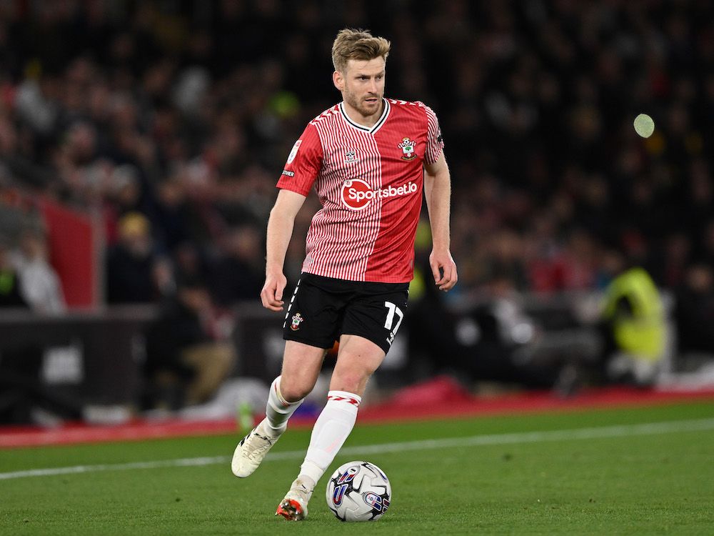 Stuart Armstrong moves the ball up field for Southampton against Preston North End in April. He's joined the Vancouver Whitecaps as a designated player.  