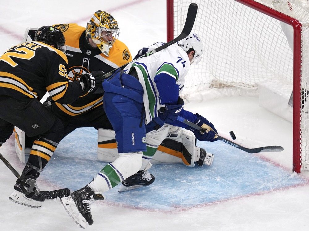 Canucks 2, Bruins 0: Kevin Lankinen Saves Day, Jake DeBrusk Returns ...