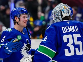 thatcher demko and brock boeser