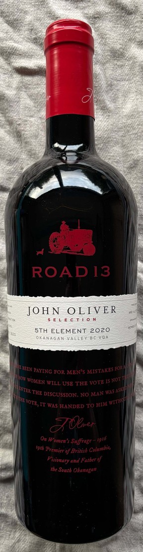 Road 13 2020 John Oliver Selection 5th Element