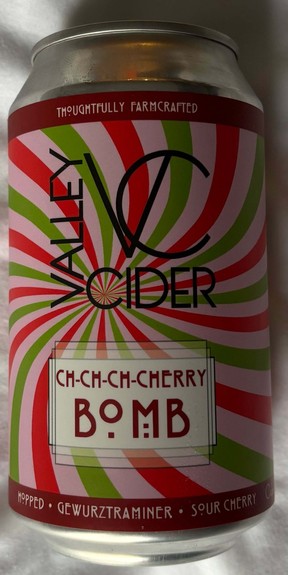 Valley Cider Ch-Ch-Ch-Cherry Bomb Cider
