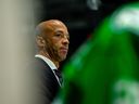 Abbotsford Canucks head coach Manny Malhotra in May.