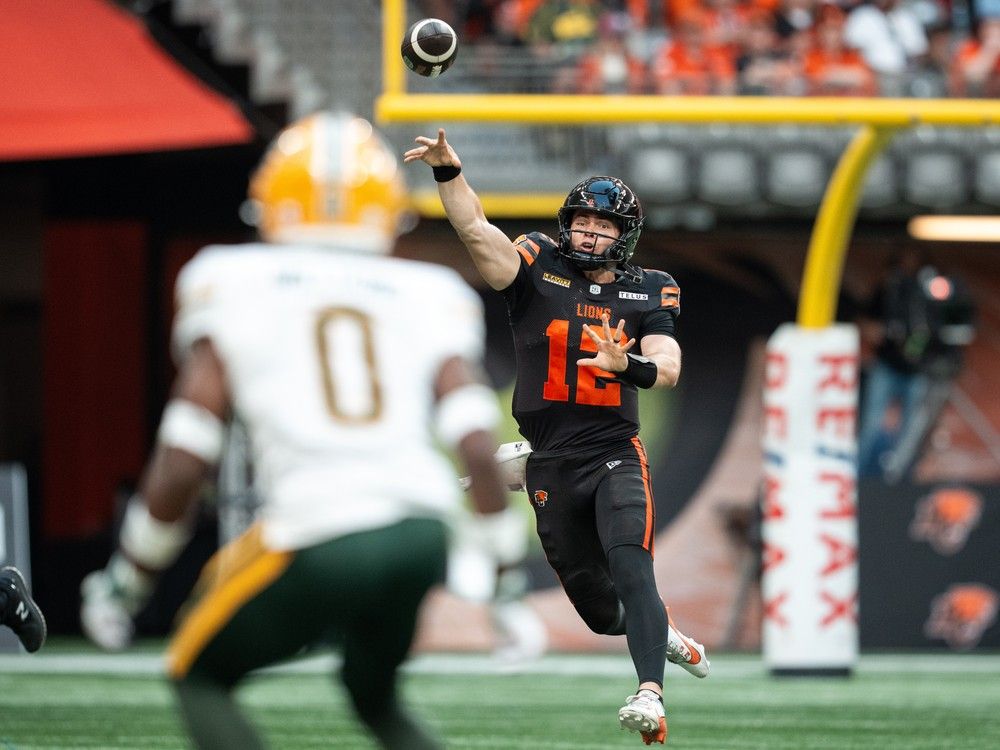 B.C. Lions vs. Edmonton Elks Recap: Snoop Dogg a prelude, red-hot Nathan Rourke leads Lions to 31-14 win