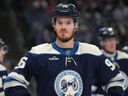 Columbus native Jack Roslovic had his moments with the Blues Jackets in 2021-22 with 22 goals and 45 points.