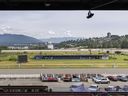 The race track at Hastings Park in Vancouver on June 24, 2025.