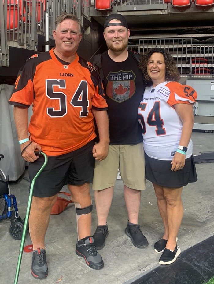 BC Lions Andrew Peirson