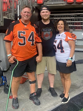 BC Lions Andrew Peirson