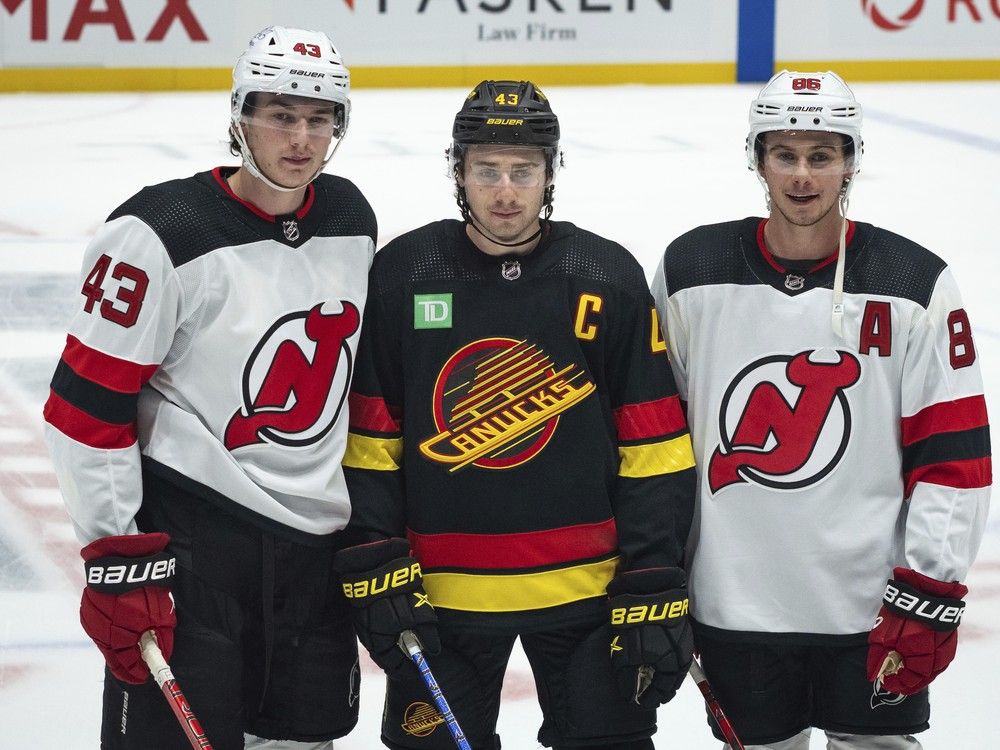 Canucks Schedule: Hughes-A-Palooza trade circus with Wings, Devils on menu