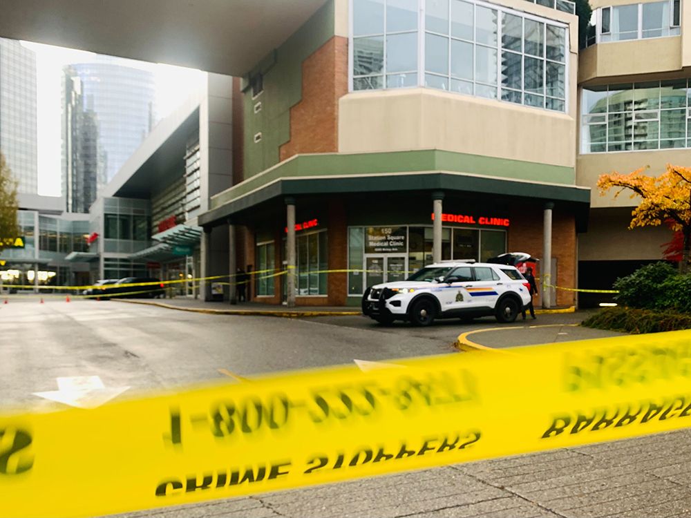 Vehicle found soon after the shooting ablaze in the Central Park area