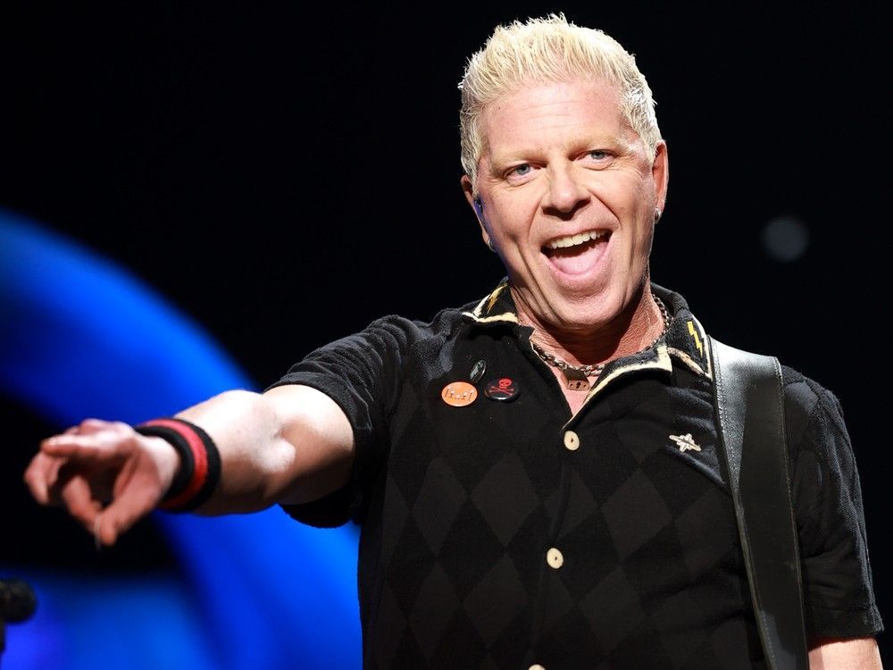 Dexter Holland of The Offspring performs onstage during the 2025 iHeartRadio Music Festival at T-Mobile Arena on September 20, 2025 in Las Vegas, Nevada.