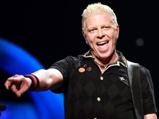 Dexter Holland of The Offspring performs onstage during the 2025 iHeartRadio Music Festival at T-Mobile Arena on September 20, 2025 in Las Vegas, Nevada.