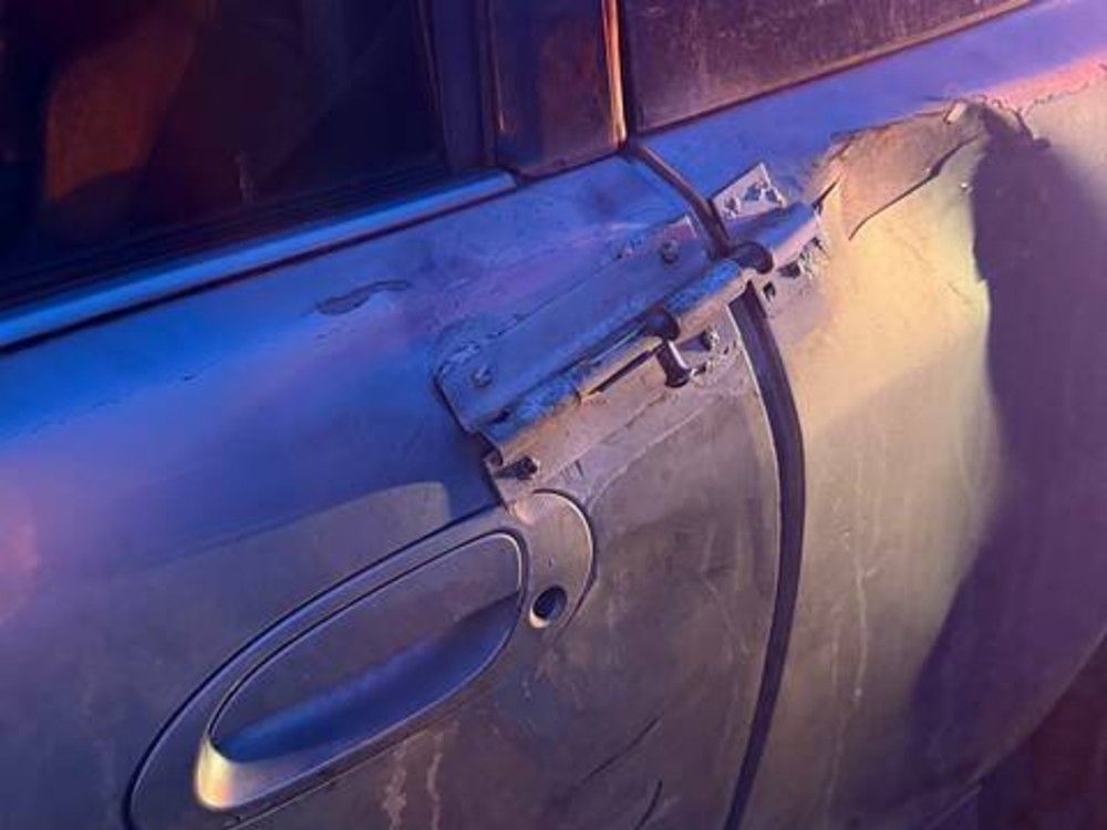 The RCMP described the gate latch in place of a door handle as “a level of creativity rarely seen.”