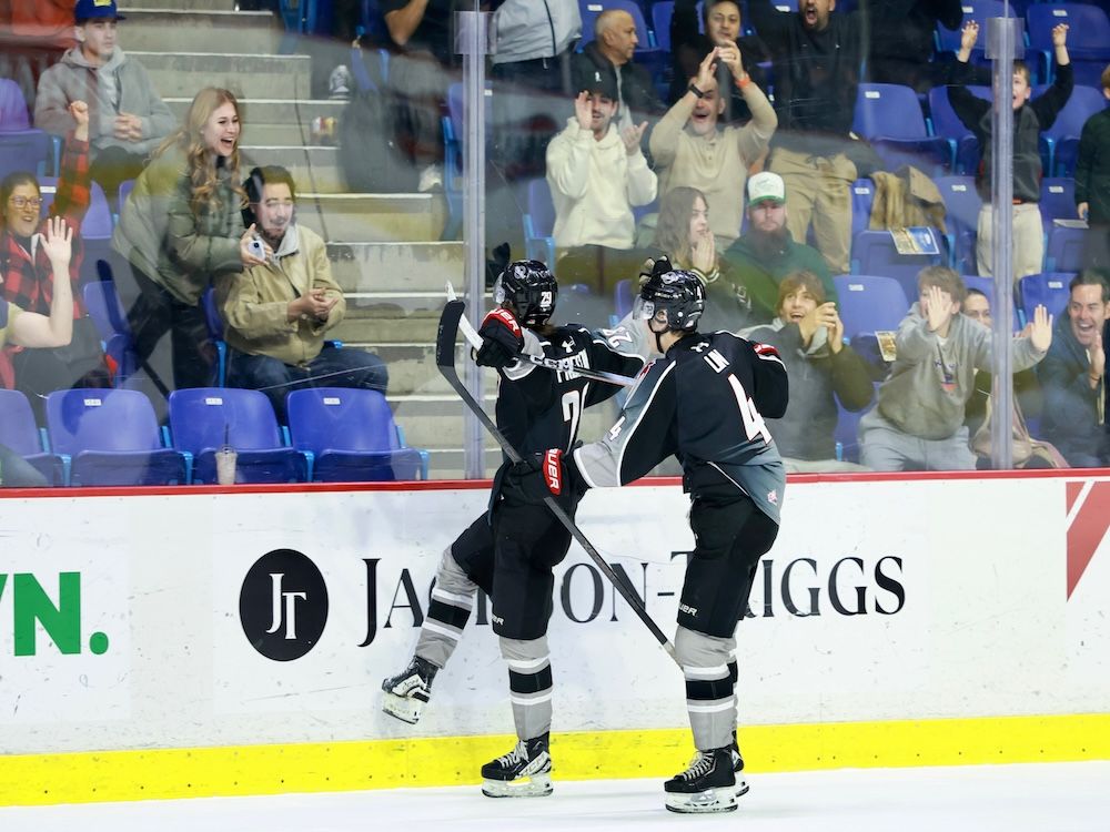 Buddies and potential NHL first rounders, Ryan Lin and Mathis Preston look to rally Vancouver Giants