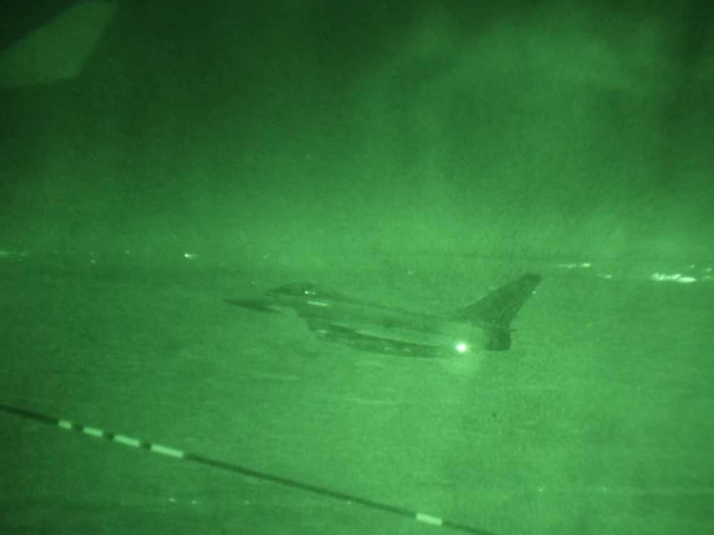 British and French warplanes strike suspected ISIS weapons facility in Syria