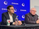 We haven't heard from the Francesco Aquilini since president of hockey ops Jim Rutherford got his contract extension in 2024.