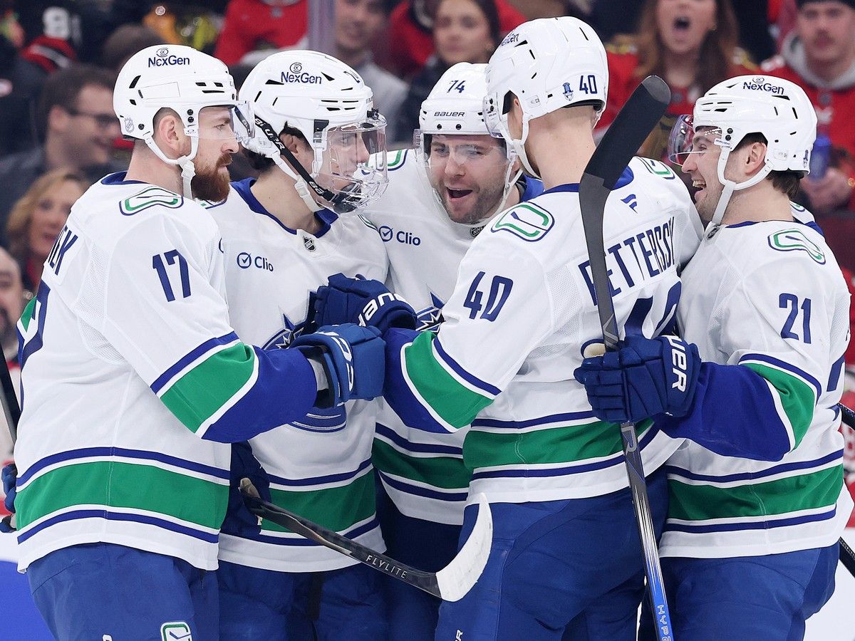 The Canucks won a fun game in the first of their post-deadline era. This is a team of kids now. Read more.