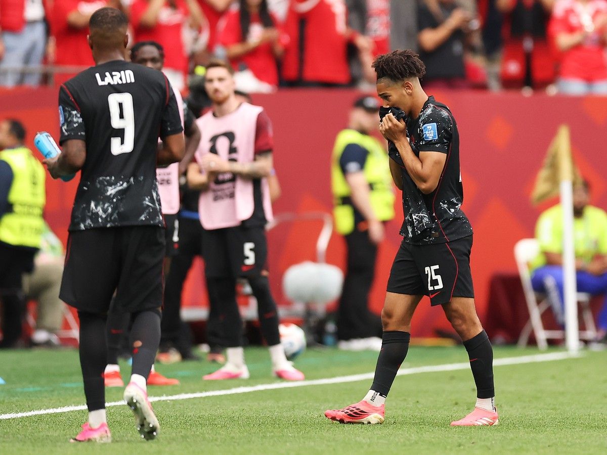 Kone injury clouds massive World Cup win, but David hat trick and Saliba spark offer hope to top group