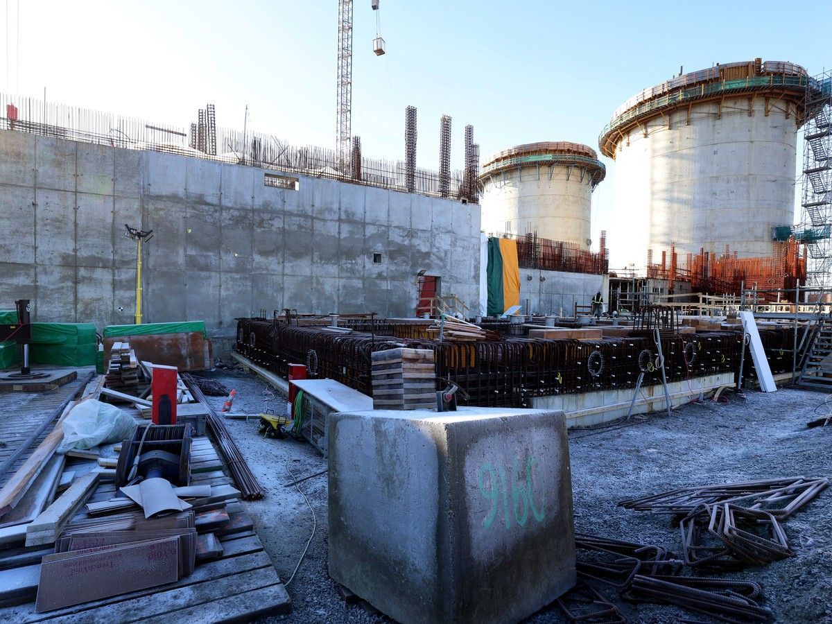 The North Shore Wastewater Treatment Plant in North Vancouver in 2025.