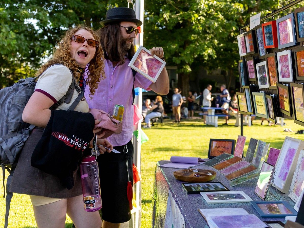 An Eastside Arts Society event at the Eastside Arts Festival.