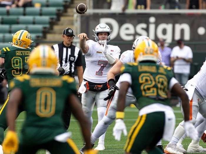 Lions Notebook: B.C. Place stage awaits understudy QB Chase Brice