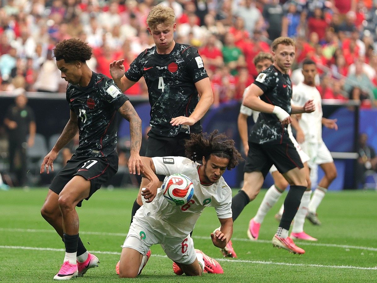 Canada plays the World No. 6 to a first-half stalemate, but their journey ends after conceding two second-half goals.