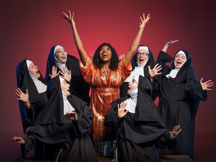 The cast of Theatre Under the Stars' Sister Act.