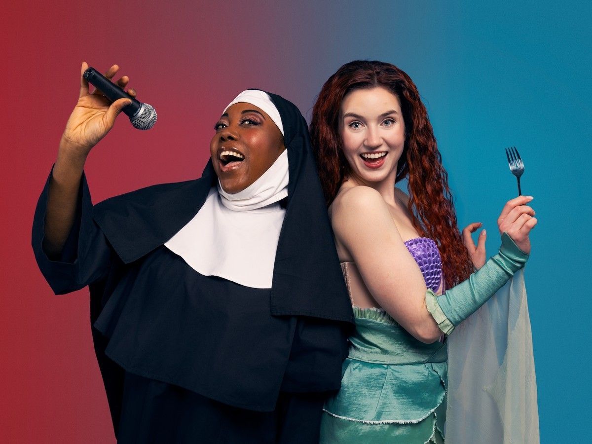 Kat Reynolds stars in Sister Act and Madison Simms is Disney's The Little Mermaid in this summer's Theatre Under the Stars productions.