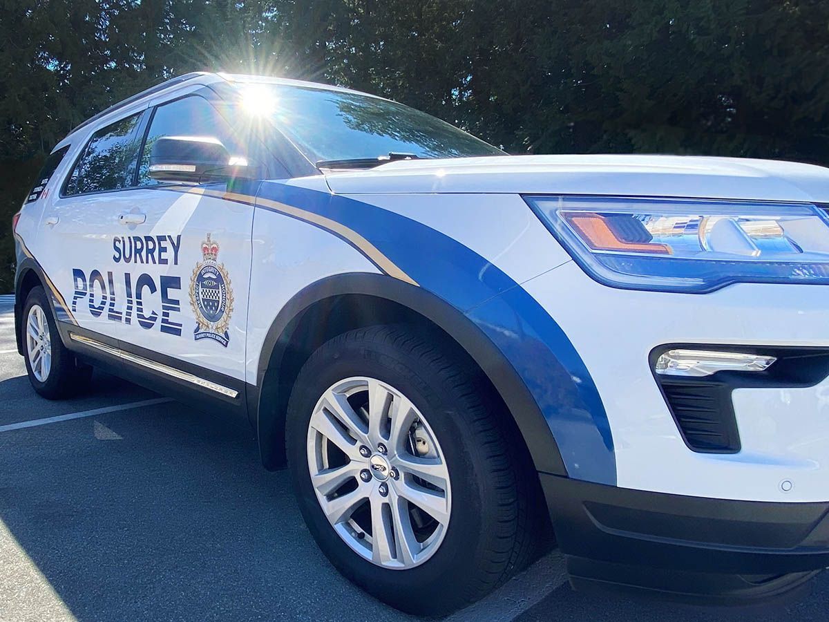 File photo of a Surrey Police Service vehicle.
