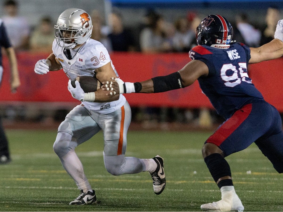Zander Horvath three scores in a 48-29 win over Montreal give him 19 touchdowns with five games to go, and the CFL single-season record is 22