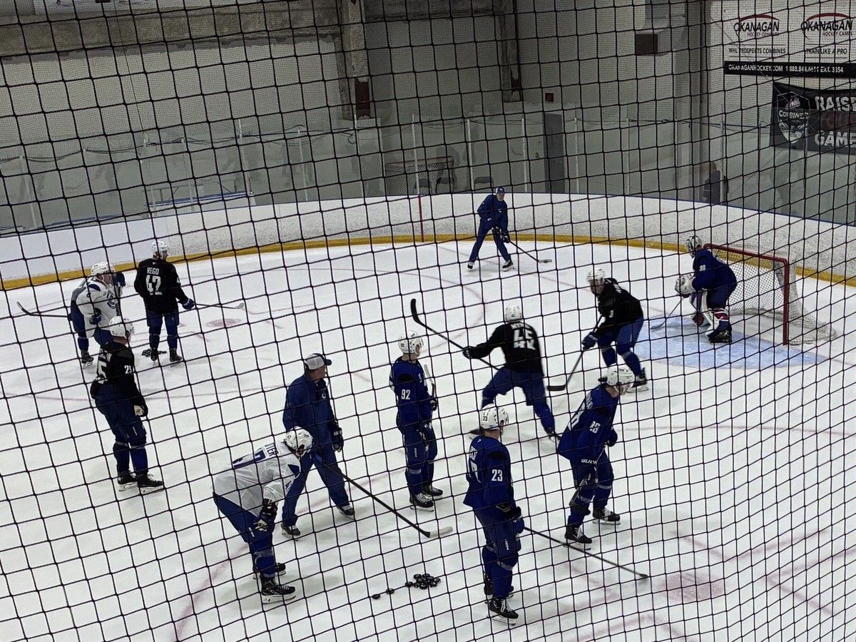 Unlike his old coach Rick Bowness, Canucks coach Manny Malhotra is really happy with what he's seen from all his players at training camp.