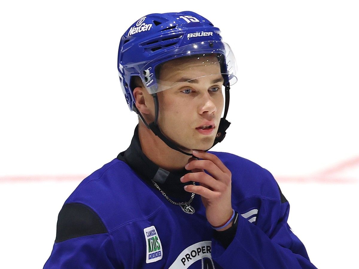 Vancouver Canucks prospect Adam Novotny had a five-point night for the OHL's Peterborough Petes on Saturday.