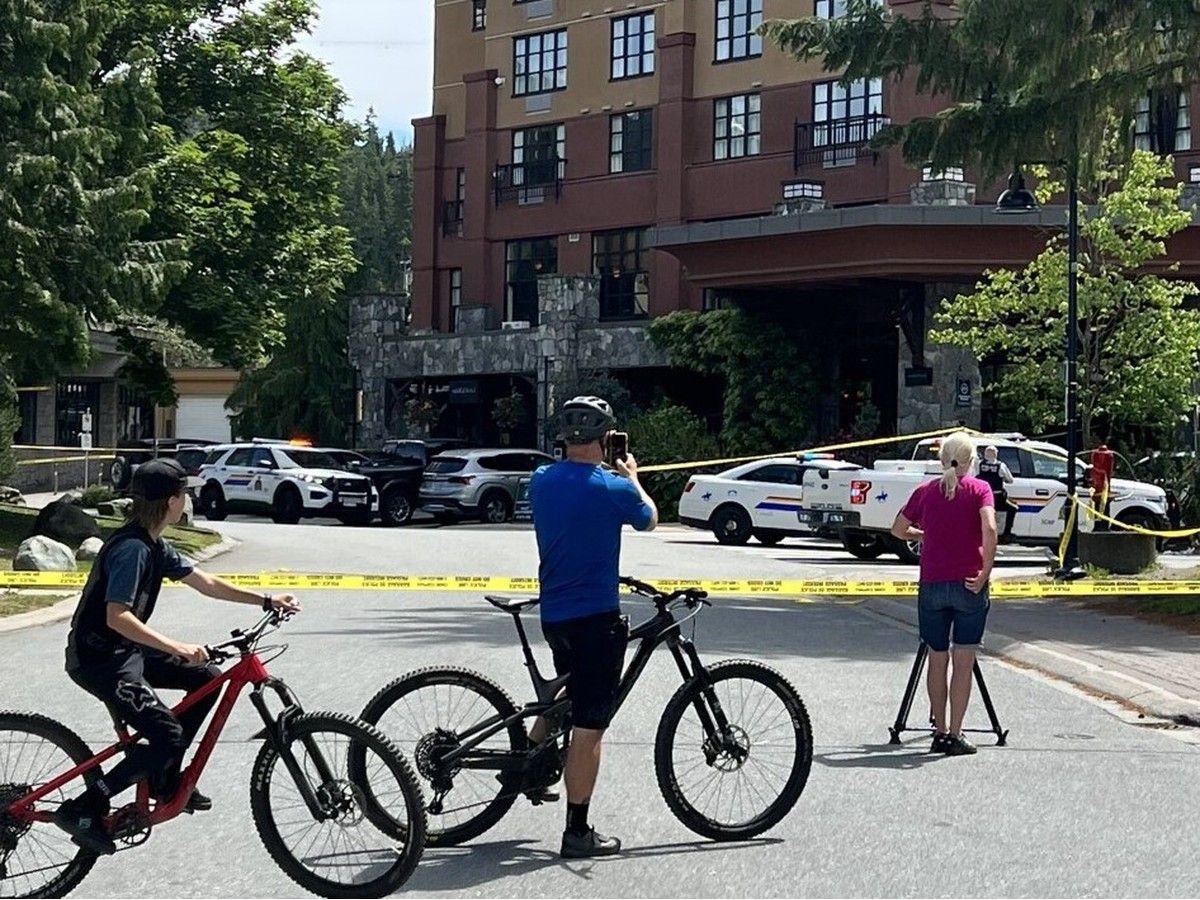 Scene of fatal Whistler shooting on July 24, 2022