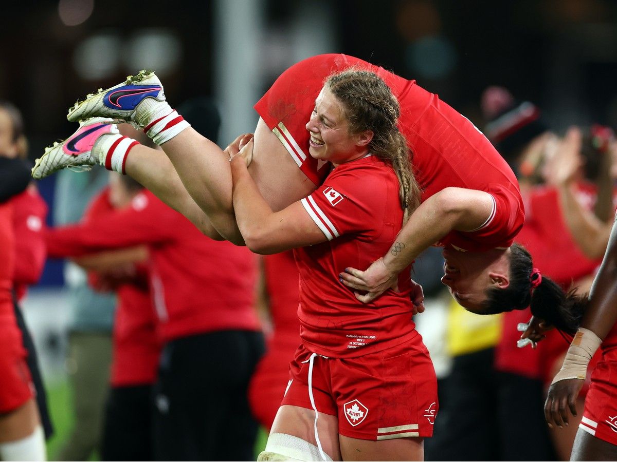 Canada defeats England in epic women's rugby win | The Province