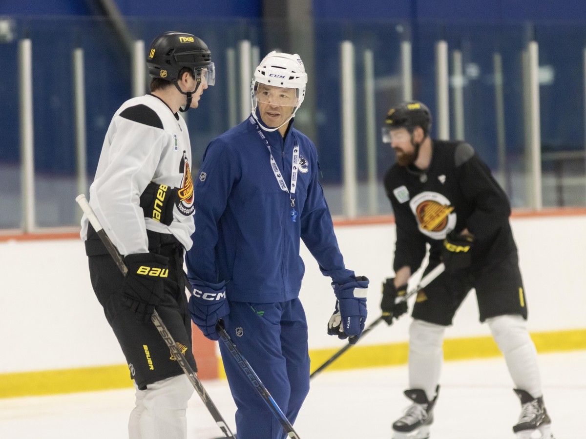 Coach Manny Malhotra says the Vancouver Canucks need to find their identity and stick with it.