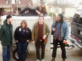One Hundred Dollars hanging out in Saskatoon. Photo by April Nechtavel.