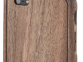 The Grovemade Walnut iPhone 6 Plus case comes in two piece and looks great