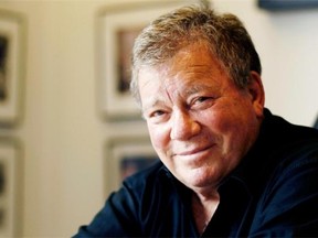 Beam him up. William Shatner is coming to Saskatoon.