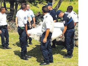 Aircraft debris found on Reunion Island in the Indian Ocean Wednesday appears to be from the same model as the doomed Malaysian Airlines Flight 370, officials say.